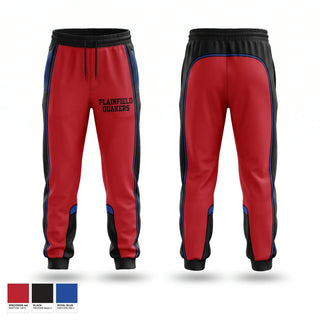 Sweatpants, Plainfield Quakers, Wrestling, Teamtime, Team time, sublimation, custom sports apparel, team uniforms, spirit wear, spiritwear, sports uniforms, custom shirts, team store, custom team store, fundraiser sports, apparel fundraiser