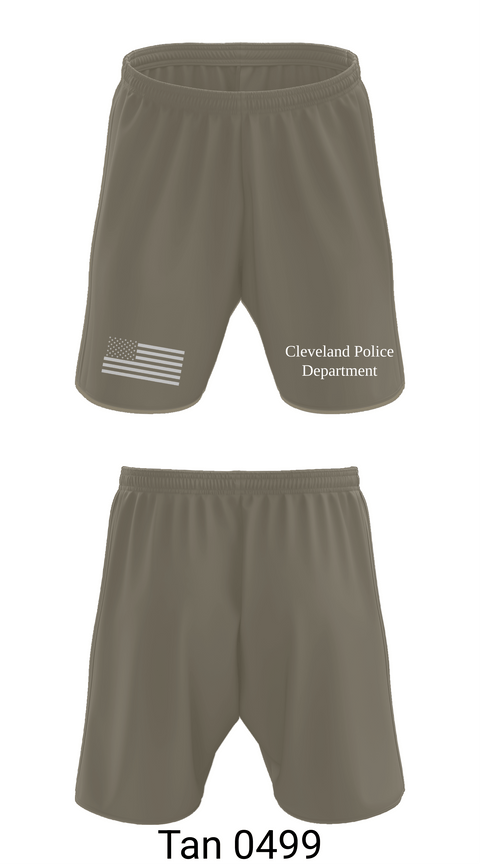 Athletic Shorts With Pockets, Cleveland Police Department, Police, Teamtime, Team time, sublimation, custom sports apparel, team uniforms, spirit wear, spiritwear, sports uniforms, custom shirts, team store, custom team store, fundraiser sports, apparel fundraiser