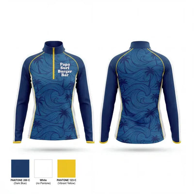 Papa Surf Burger Bar 11064134 Quarter Zip Jacket - 1