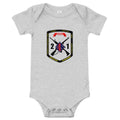 2nd Battalion, 1st Marine Regiment 96823879 Baby short sleeve one piece-1