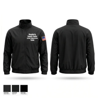 Windbreaker, Dougherty County Police Crime Suppression Team, Police, Teamtime, Team time, sublimation, custom sports apparel, team uniforms, spirit wear, spiritwear, sports uniforms, custom shirts, team store, custom team store, fundraiser sports, apparel fundraiser