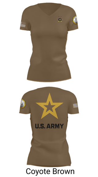 Womens Short Sleeve Vneck Shirt, University of Toledo Army Marksmanship Unit, Army, Teamtime, Team time, sublimation, custom sports apparel, team uniforms, spirit wear, spiritwear, sports uniforms, custom shirts, team store, custom team store, fundraiser sports, apparel fundraiser