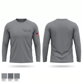 Long Sleeve Performance Shirt, Graham County Detention, Police, Teamtime, Team time, sublimation, custom sports apparel, team uniforms, spirit wear, spiritwear, sports uniforms, custom shirts, team store, custom team store, fundraiser sports, apparel fundraiser