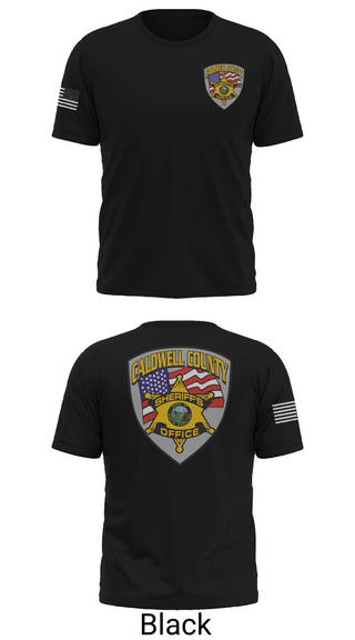 Old School Cotton Feel Shirt, Caldwell County Sheriff's Office, , Teamtime, Team time, sublimation, custom sports apparel, team uniforms, spirit wear, spiritwear, sports uniforms, custom shirts, team store, custom team store, fundraiser sports, apparel fundraiser