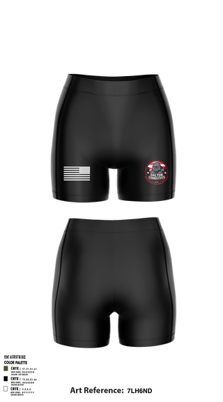 Womens Compression Shorts, DALTON COMBATIVES, , Teamtime, Team time, sublimation, custom sports apparel, team uniforms, spirit wear, spiritwear, sports uniforms, custom shirts, team store, custom team store, fundraiser sports, apparel fundraiser