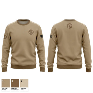 Crew Neck Sweatshirt, Utah ROTC, Navy, Teamtime, Team time, sublimation, custom sports apparel, team uniforms, spirit wear, spiritwear, sports uniforms, custom shirts, team store, custom team store, fundraiser sports, apparel fundraiser
