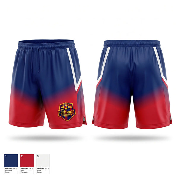 Mens Soccer Shorts, Fruitridge azulgranas, Men's Soccer, Teamtime, Team time, sublimation, custom sports apparel, team uniforms, spirit wear, spiritwear, sports uniforms, custom shirts, team store, custom team store, fundraiser sports, apparel fundraiser