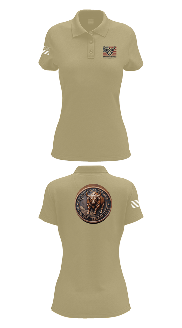 Womens Short Sleeve Performance Polo, Baybrook Army Recruiting Company, , Teamtime, Team time, sublimation, custom sports apparel, team uniforms, spirit wear, spiritwear, sports uniforms, custom shirts, team store, custom team store, fundraiser sports, apparel fundraiser