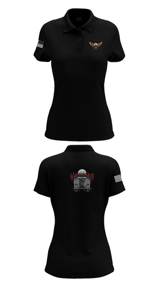 Womens Short Sleeve Performance Polo, CHP- GGD WST, , Teamtime, Team time, sublimation, custom sports apparel, team uniforms, spirit wear, spiritwear, sports uniforms, custom shirts, team store, custom team store, fundraiser sports, apparel fundraiser