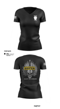 Snipers 1-109  Women's Short Sleeve V-neck Shirt - 15