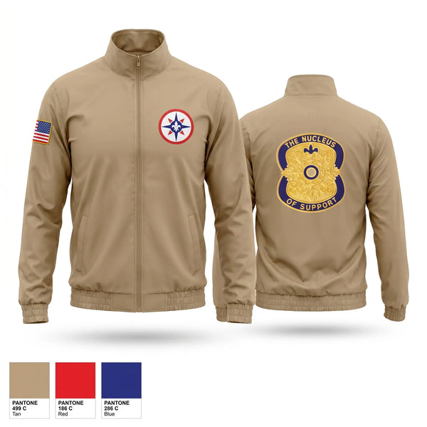 Windbreaker, 395th CSSB, Army, Teamtime, Team time, sublimation, custom sports apparel, team uniforms, spirit wear, spiritwear, sports uniforms, custom shirts, team store, custom team store, fundraiser sports, apparel fundraiser