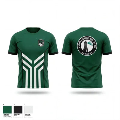 Lighthouse Jiu-Jitsu Academy 36878326 Old School Cotton Feel Shirt - 1
