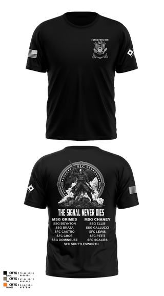 Old School Cotton Feel Shirt, Senior Leaders Course FY26-009, Army, Teamtime, Team time, sublimation, custom sports apparel, team uniforms, spirit wear, spiritwear, sports uniforms, custom shirts, team store, custom team store, fundraiser sports, apparel fundraiser