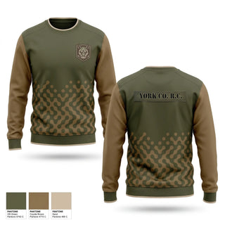 Crew Neck Sweatshirt, York County Rhinos, Rugby, Teamtime, Team time, sublimation, custom sports apparel, team uniforms, spirit wear, spiritwear, sports uniforms, custom shirts, team store, custom team store, fundraiser sports, apparel fundraiser