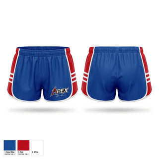 Womens Shorts, Apex baseball, Baseball, Teamtime, Team time, sublimation, custom sports apparel, team uniforms, spirit wear, spiritwear, sports uniforms, custom shirts, team store, custom team store, fundraiser sports, apparel fundraiser