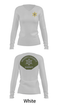Grundy County Sheriff's Department 66943543 Women's Long Sleeve V-neck Shirt - 11