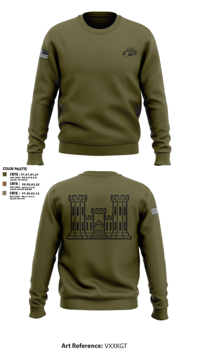 TCC 75907381 Crew Neck Sweatshirt - 1