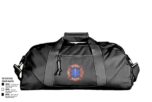 Duffle Bag, Station 31, Fire Department, Teamtime, Team time, sublimation, custom sports apparel, team uniforms, spirit wear, spiritwear, sports uniforms, custom shirts, team store, custom team store, fundraiser sports, apparel fundraiser