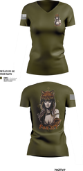 Fox 2/7 96938052 Women's Short Sleeve V-neck Shirt - 100
