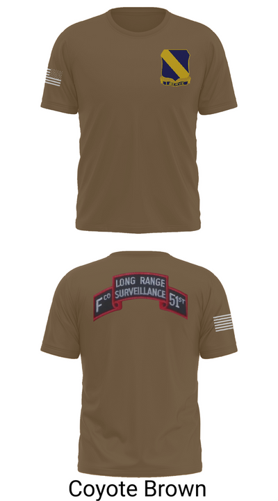 Fco 51st infantry LRSU 81538423 Old School Cotton Feel Shirt - 10