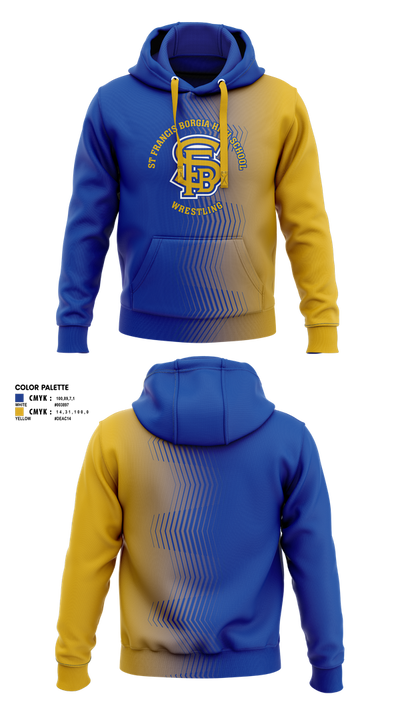 St Francis Borgia High School Wrestling 6605377 Hoodie - 1