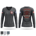 Lipscomb fire and rescue squad/Department Women's Long Sleeve V-neck Shirt - 1