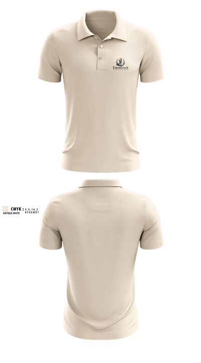 EMMBROCK COMMUNITY SERVICES Short Sleeve Performance Polo - 100