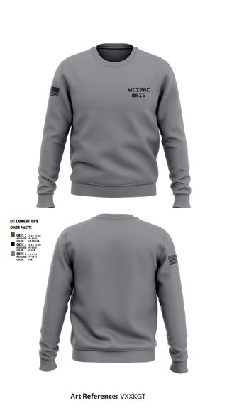 Crew Neck Sweatshirt, MCIPAC Brig, , Teamtime, Team time, sublimation, custom sports apparel, team uniforms, spirit wear, spiritwear, sports uniforms, custom shirts, team store, custom team store, fundraiser sports, apparel fundraiser