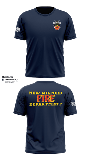 Short Sleeve Performance Shirt, New Milford Fire department, Fire Department, Teamtime, Team time, sublimation, custom sports apparel, team uniforms, spirit wear, spiritwear, sports uniforms, custom shirts, team store, custom team store, fundraiser sports, apparel fundraiser