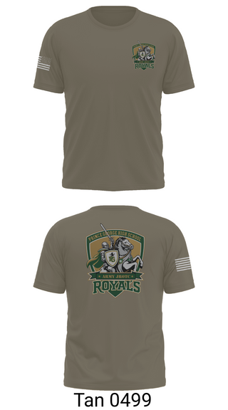 Short Sleeve Performance Shirt, Royals Battalion, Army, Teamtime, Team time, sublimation, custom sports apparel, team uniforms, spirit wear, spiritwear, sports uniforms, custom shirts, team store, custom team store, fundraiser sports, apparel fundraiser