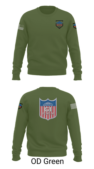 Crew Neck Sweatshirt, Agif board, Army, Teamtime, Team time, sublimation, custom sports apparel, team uniforms, spirit wear, spiritwear, sports uniforms, custom shirts, team store, custom team store, fundraiser sports, apparel fundraiser