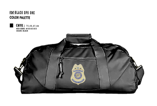 Duffle Bag, Diplomatic Security Service, Police, Teamtime, Team time, sublimation, custom sports apparel, team uniforms, spirit wear, spiritwear, sports uniforms, custom shirts, team store, custom team store, fundraiser sports, apparel fundraiser