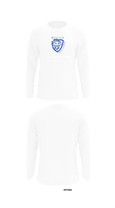 Dixie Hollins Cross Country 66828879 Long Sleeve Performance Shirt 8