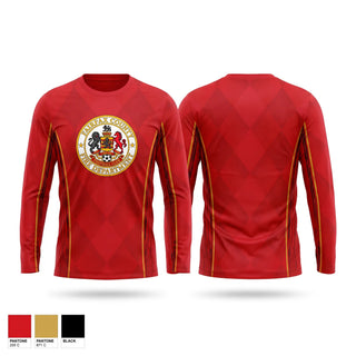 Long Sleeve Performance Shirt, FCFD FC, Men's Soccer, Teamtime, Team time, sublimation, custom sports apparel, team uniforms, spirit wear, spiritwear, sports uniforms, custom shirts, team store, custom team store, fundraiser sports, apparel fundraiser