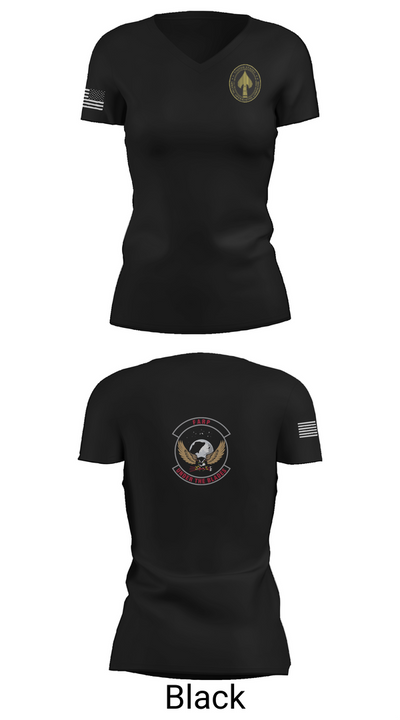 Hurlburt Field FARP 34978415 Women's Short Sleeve V-neck Shirt - 28