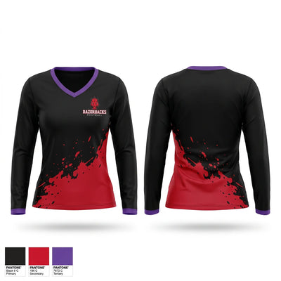 Wakulla County Youth Football & Cheerleading Association Inc. 37407424 Women's Long Sleeve V-neck Shirt - 1