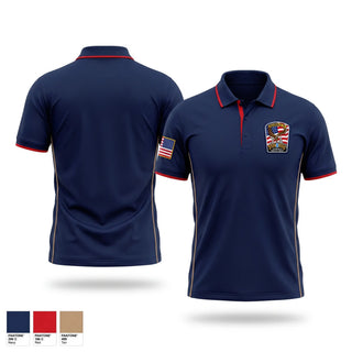 Short Sleeve Performance Polo, Rescue 2, Fire Department, Teamtime, Team time, sublimation, custom sports apparel, team uniforms, spirit wear, spiritwear, sports uniforms, custom shirts, team store, custom team store, fundraiser sports, apparel fundraiser