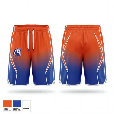GVYF Broncos 9507549 Athletic Shorts With Pockets - 1