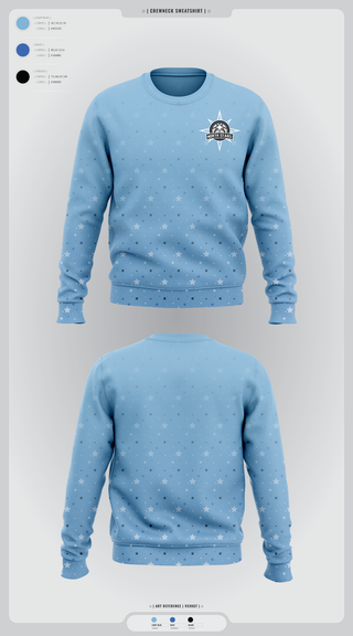 Crew Neck Sweatshirt, North Stars, Women's Basketball, Teamtime, Team time, sublimation, custom sports apparel, team uniforms, spirit wear, spiritwear, sports uniforms, custom shirts, team store, custom team store, fundraiser sports, apparel fundraiser