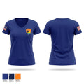 Isle of Palms Police Department 3698682 Women's Short Sleeve V-neck Shirt - 1
