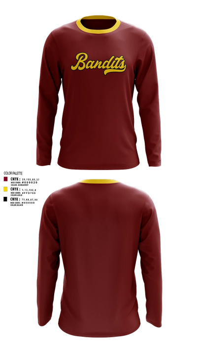 Barren Bandits Long Sleeve Performance Shirt - 23