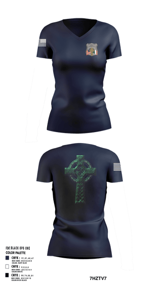 Womens Short Sleeve Vneck Shirt, NYS Court Officer, Police, Teamtime, Team time, sublimation, custom sports apparel, team uniforms, spirit wear, spiritwear, sports uniforms, custom shirts, team store, custom team store, fundraiser sports, apparel fundraiser