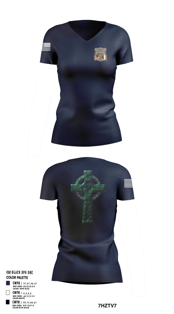 Womens Short Sleeve Vneck Shirt, NYS Court Officer, Police, Teamtime, Team time, sublimation, custom sports apparel, team uniforms, spirit wear, spiritwear, sports uniforms, custom shirts, team store, custom team store, fundraiser sports, apparel fundraiser