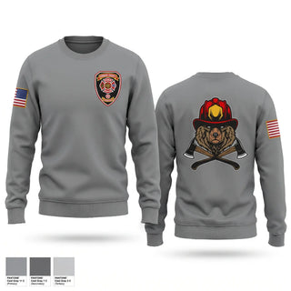 Crew Neck Sweatshirt, Stewart County Fire Rescue, Fire Department, Teamtime, Team time, sublimation, custom sports apparel, team uniforms, spirit wear, spiritwear, sports uniforms, custom shirts, team store, custom team store, fundraiser sports, apparel fundraiser