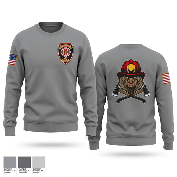 Crew Neck Sweatshirt, Stewart County Fire Rescue, Fire Department, Teamtime, Team time, sublimation, custom sports apparel, team uniforms, spirit wear, spiritwear, sports uniforms, custom shirts, team store, custom team store, fundraiser sports, apparel fundraiser