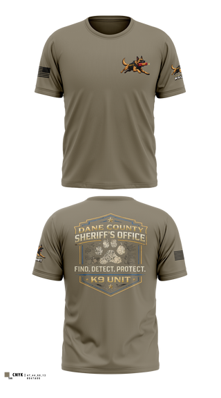 Old School Cotton Feel Shirt, Dane County K9, Police, Teamtime, Team time, sublimation, custom sports apparel, team uniforms, spirit wear, spiritwear, sports uniforms, custom shirts, team store, custom team store, fundraiser sports, apparel fundraiser