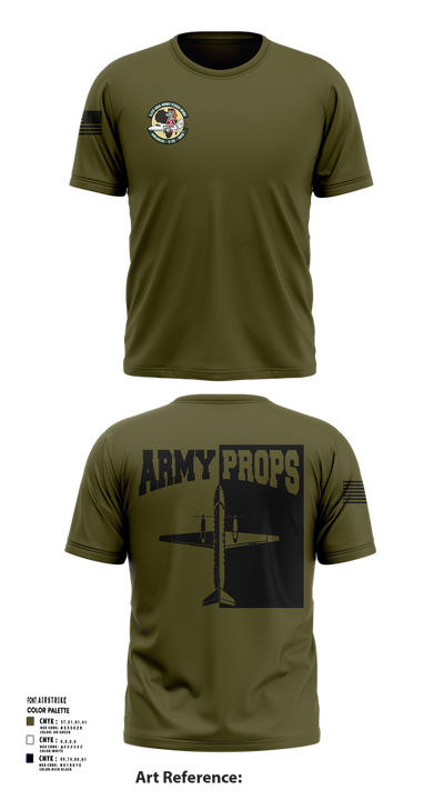 DET 2 CO A 2-245th AVN 46226536 Short Sleeve Performance Shirt - 2