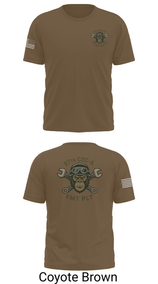 Old School Cotton Feel Shirt, 87th CEC-A FMT PLT, , Teamtime, Team time, sublimation, custom sports apparel, team uniforms, spirit wear, spiritwear, sports uniforms, custom shirts, team store, custom team store, fundraiser sports, apparel fundraiser
