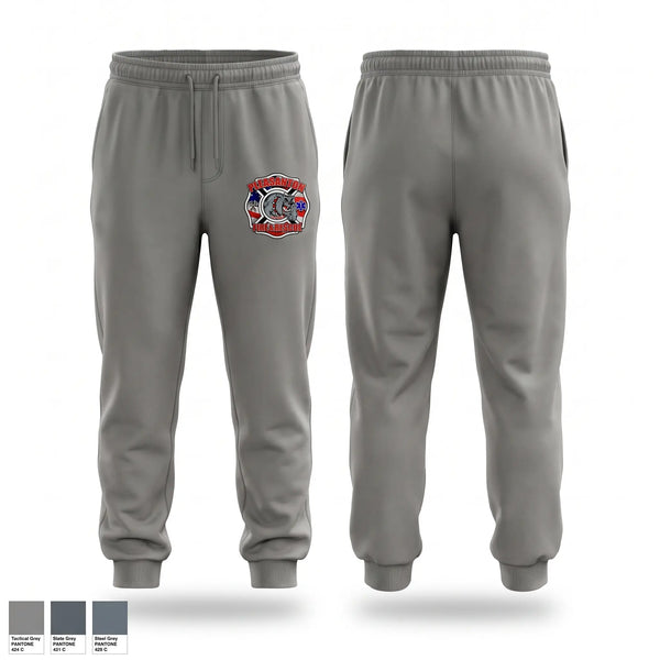 Sweatpants, Pleasanton Fire and Rescue, Fire Department, Teamtime, Team time, sublimation, custom sports apparel, team uniforms, spirit wear, spiritwear, sports uniforms, custom shirts, team store, custom team store, fundraiser sports, apparel fundraiser