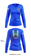 40 Royal marine commando 16460352 Women's Long Sleeve V-neck Shirt - 102